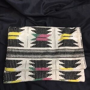 Avani Clutch Purse, Cloth Aztec Style Purse